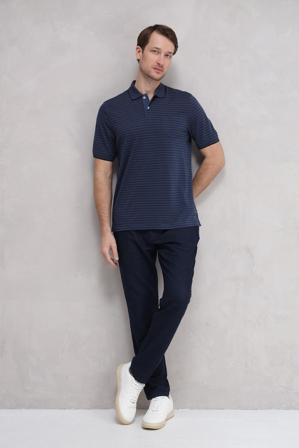 Поло Bugatti в полоску