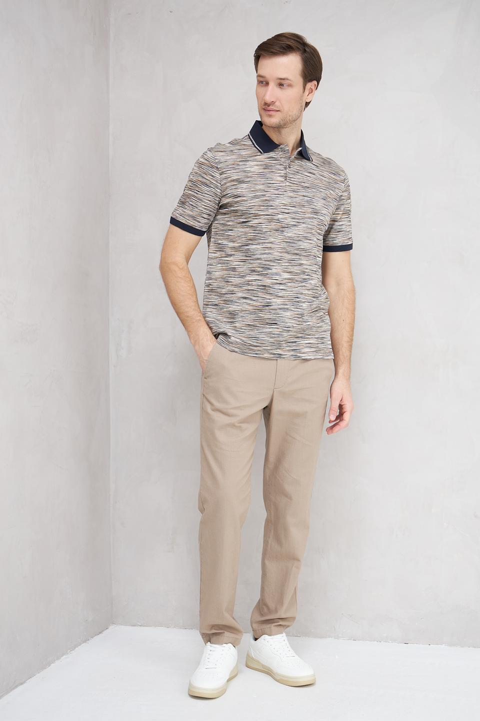 Поло Bugatti в полоску