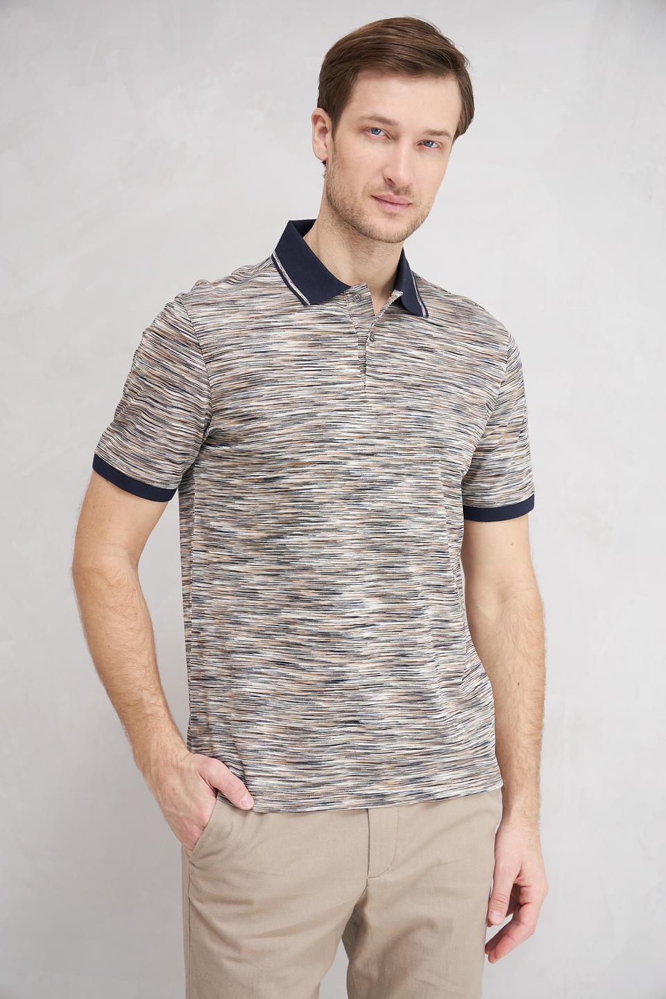 Поло Bugatti в полоску