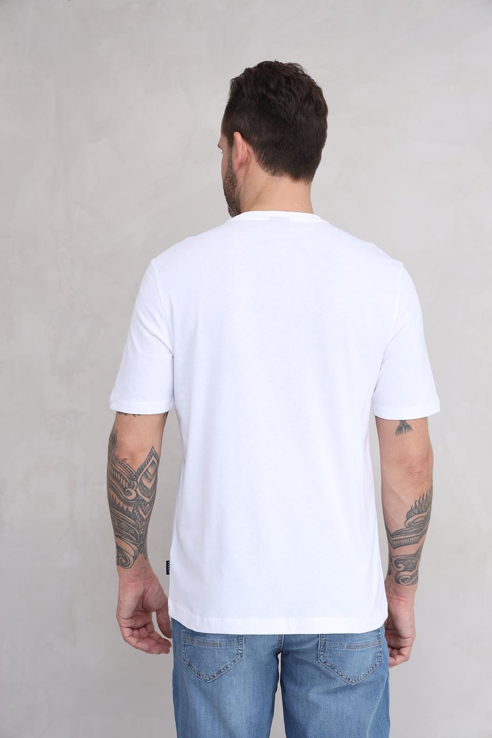 Футболка Bugatti с принтом