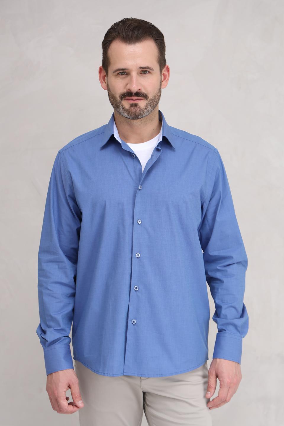 Рубашка Sea Barrier голубая