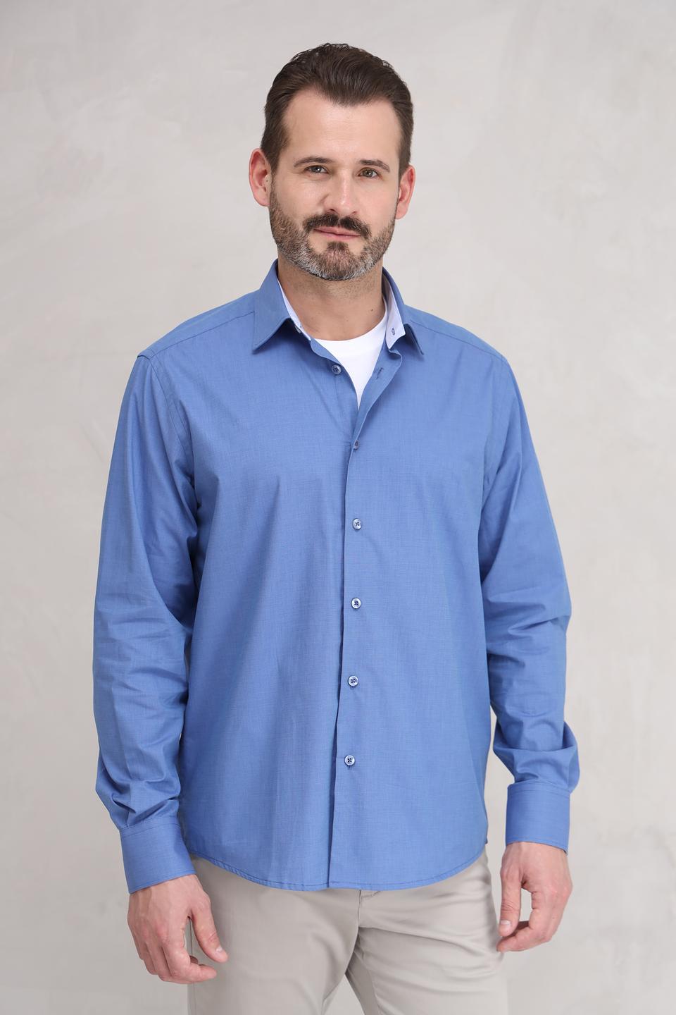 Рубашка Sea Barrier голубая