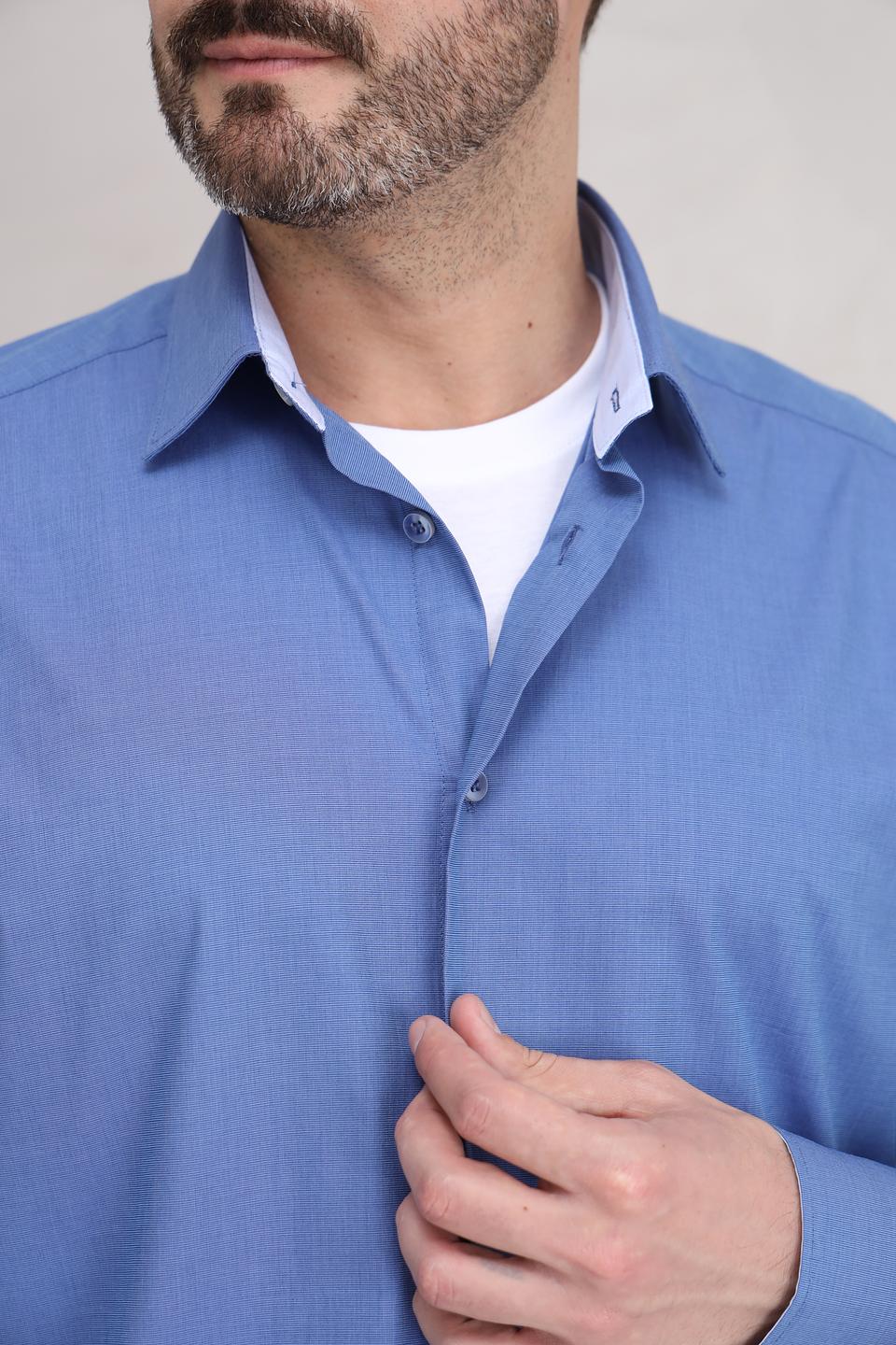 Рубашка Sea Barrier голубая