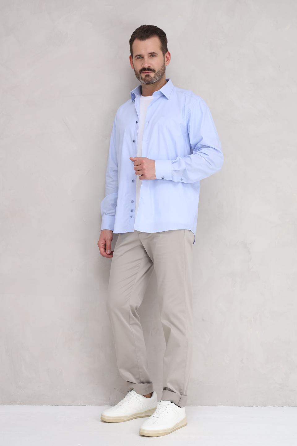 Рубашка Sea Barrier голубая