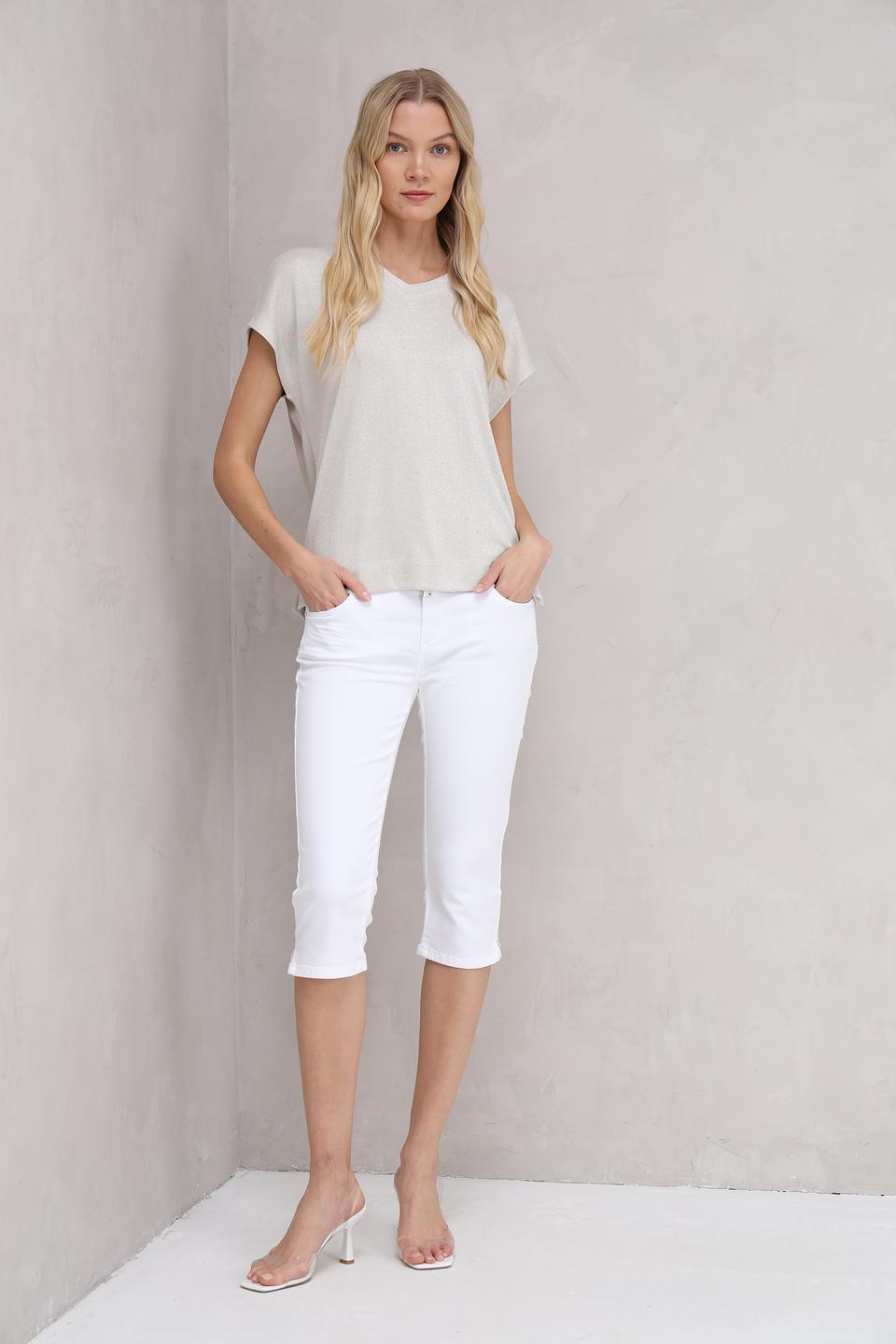 Бриджи Time Zone белые