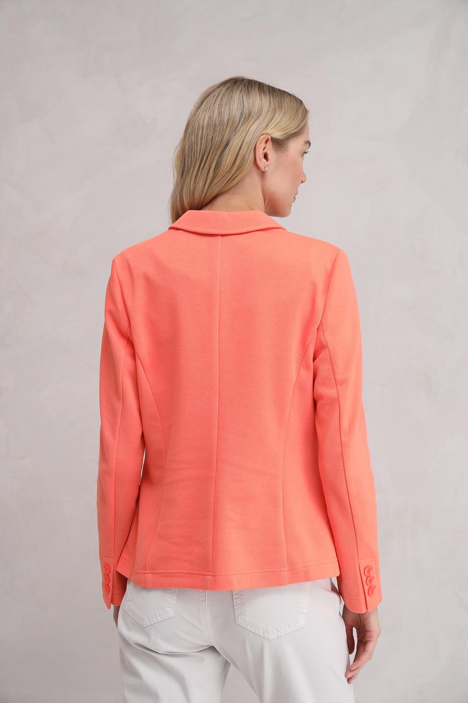 Жакет Olsen приталенный коралловый