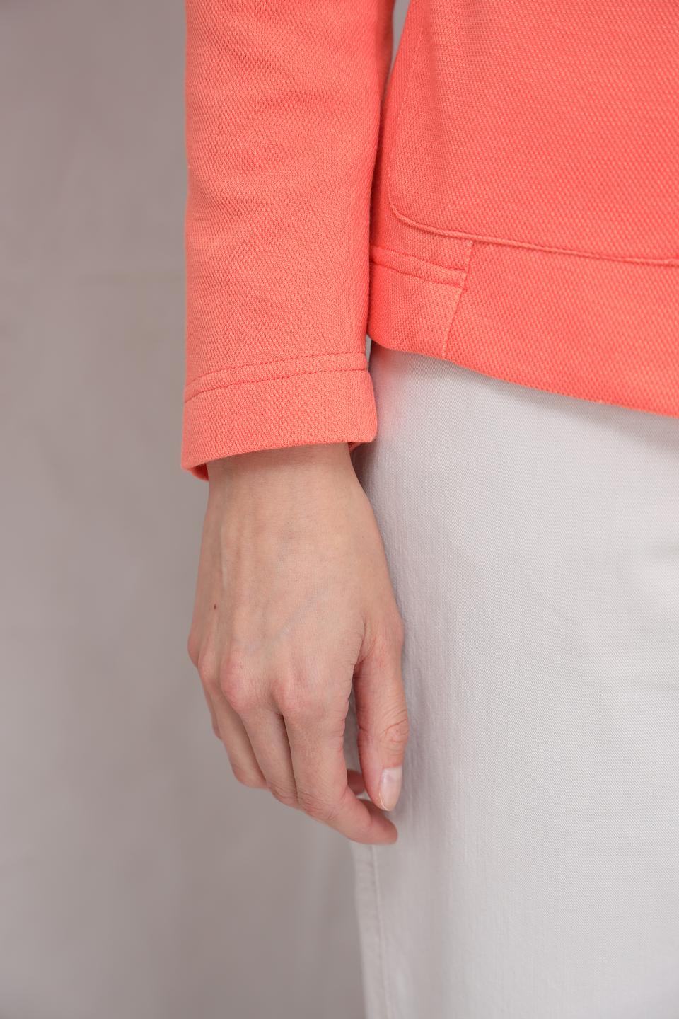 Жакет Olsen приталенный коралловый