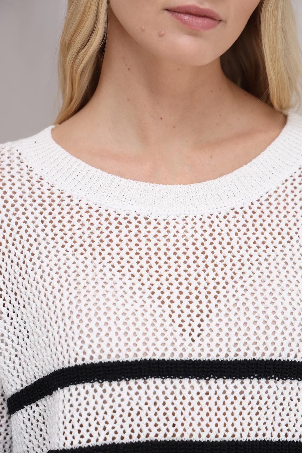 Пуловер Marc Aurel в полоску