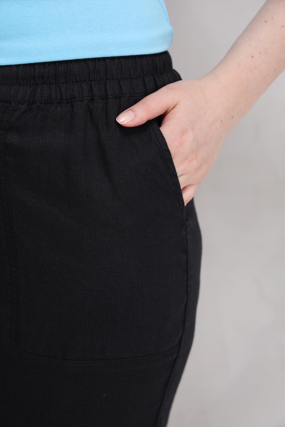 Брюки кюлоты Olsen чёрные