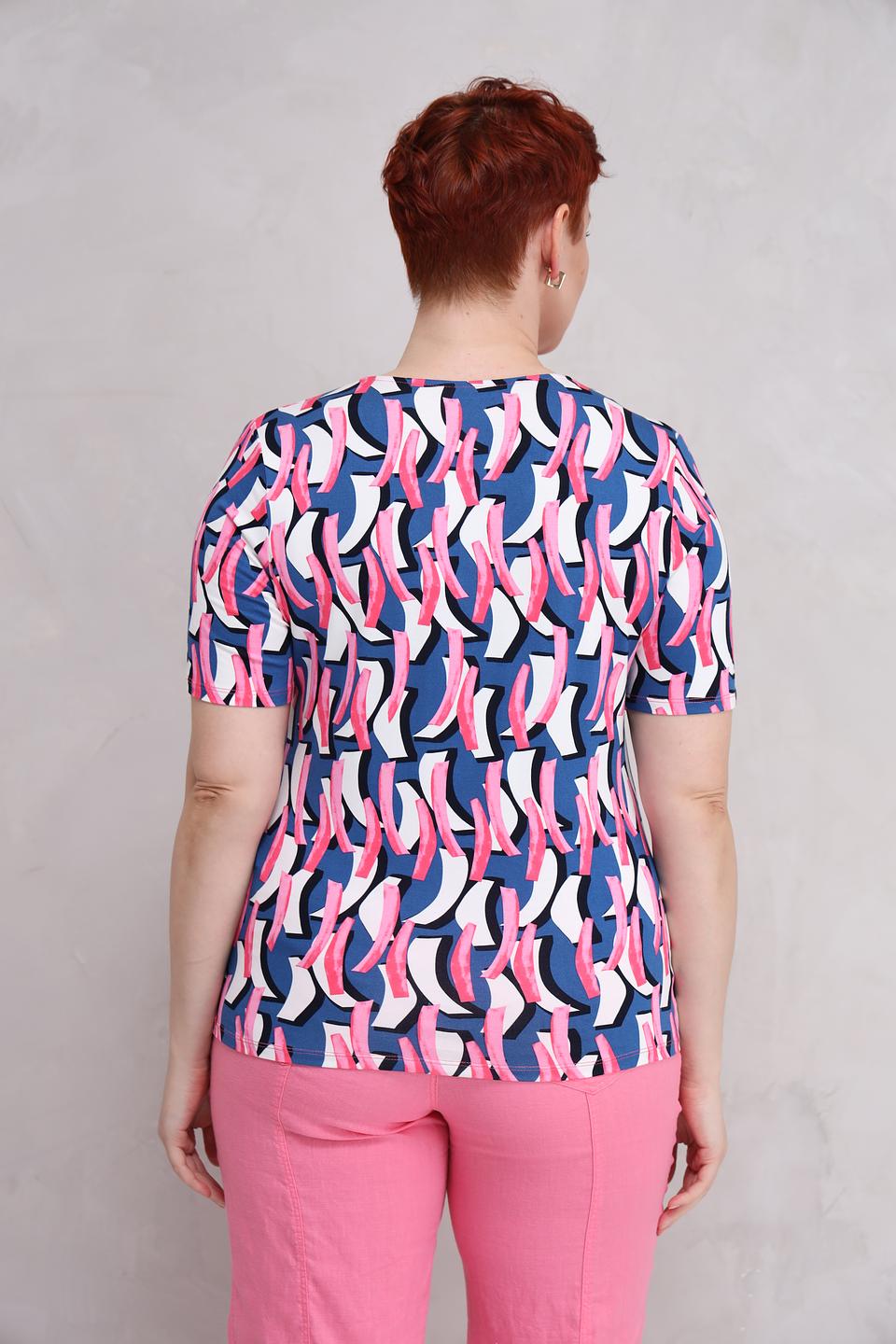 Футболка Barbara Lebek с принтом