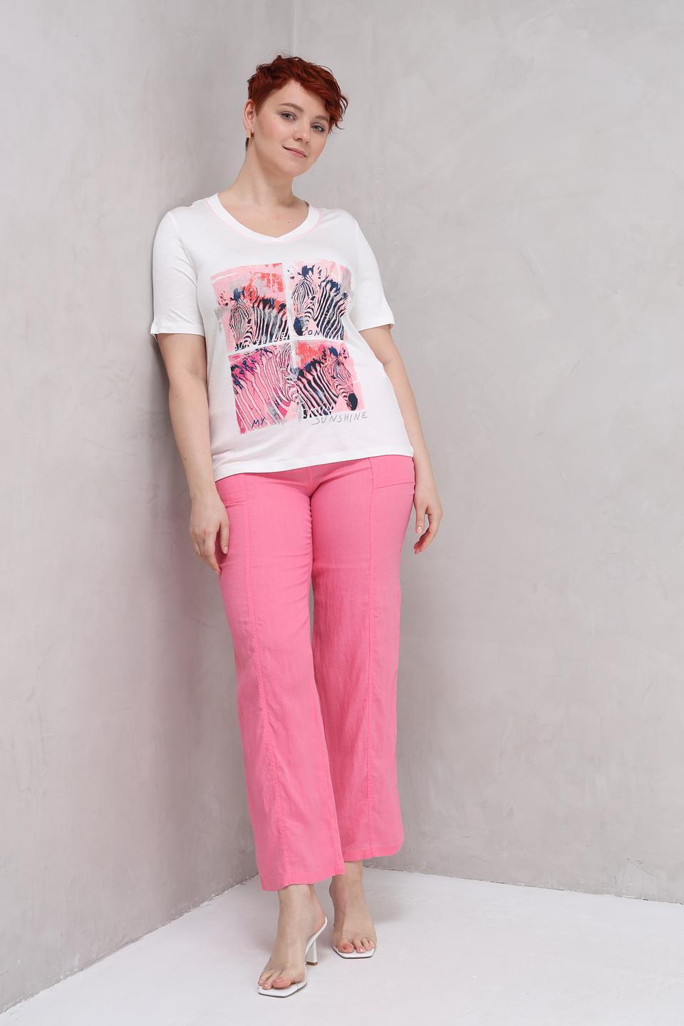 Брюки Lebek Barbara розовые