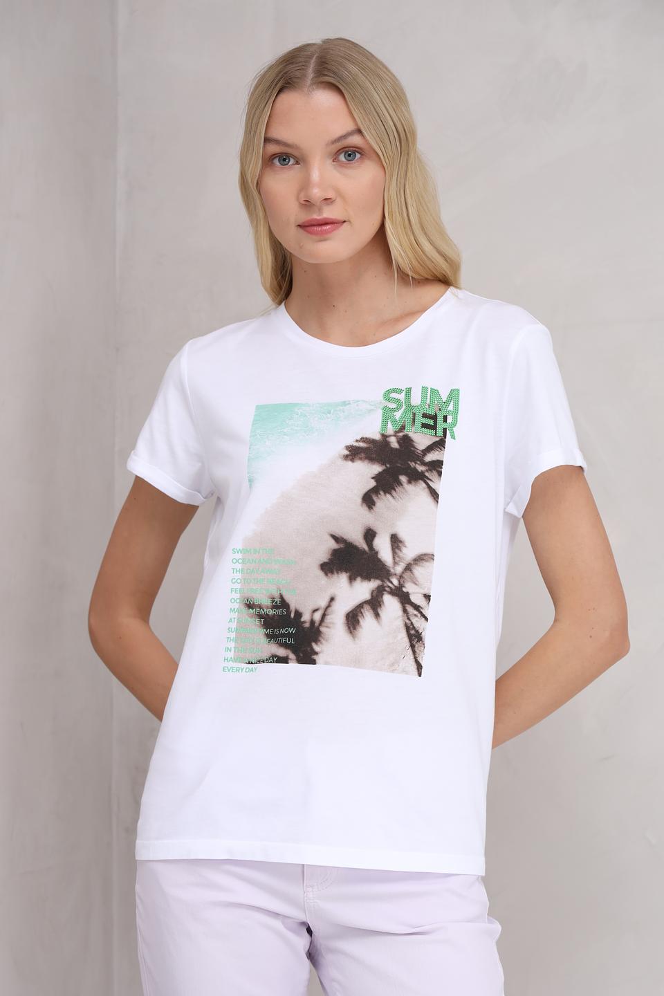 Футболка Marc Aurel с принтом