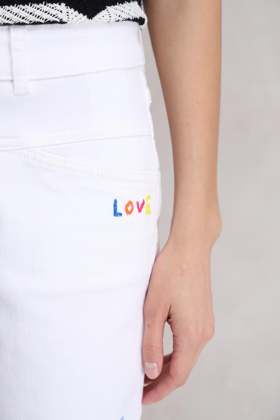 Шорты Oui женские белые