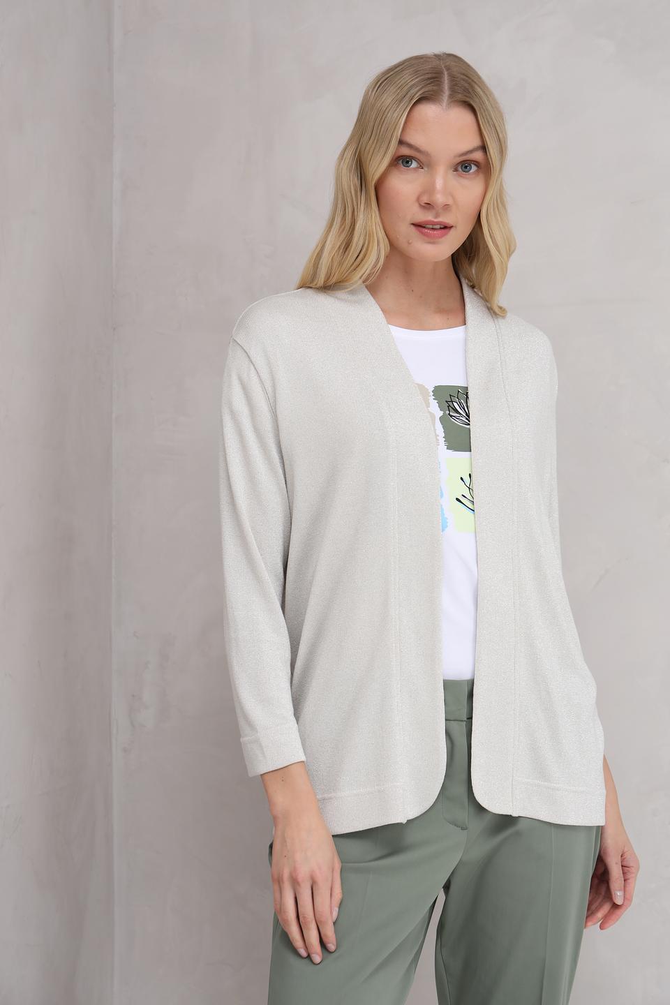 Жакет Bianca с 3/4 рукавом бежевый