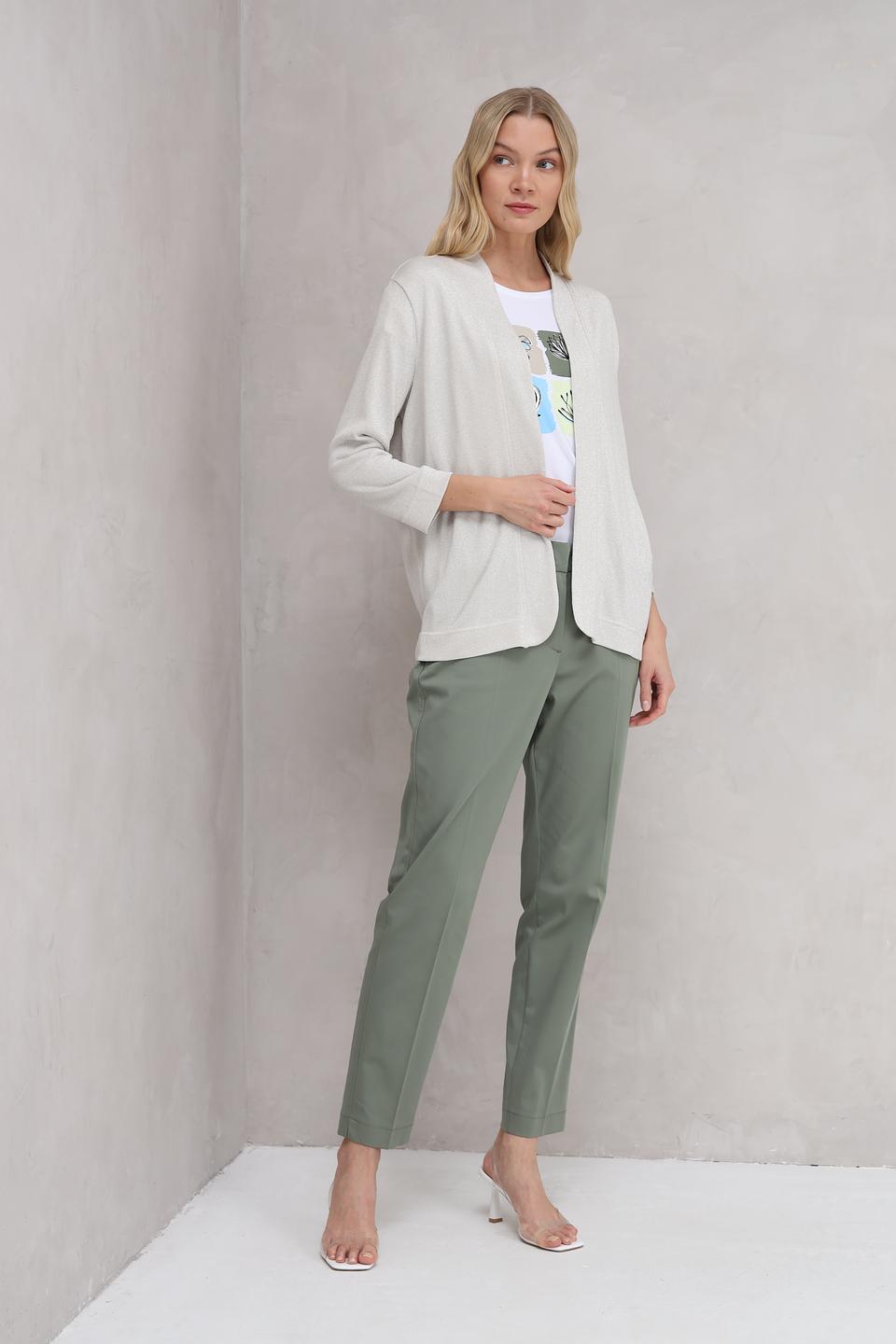 Брюки классические Bianca хаки