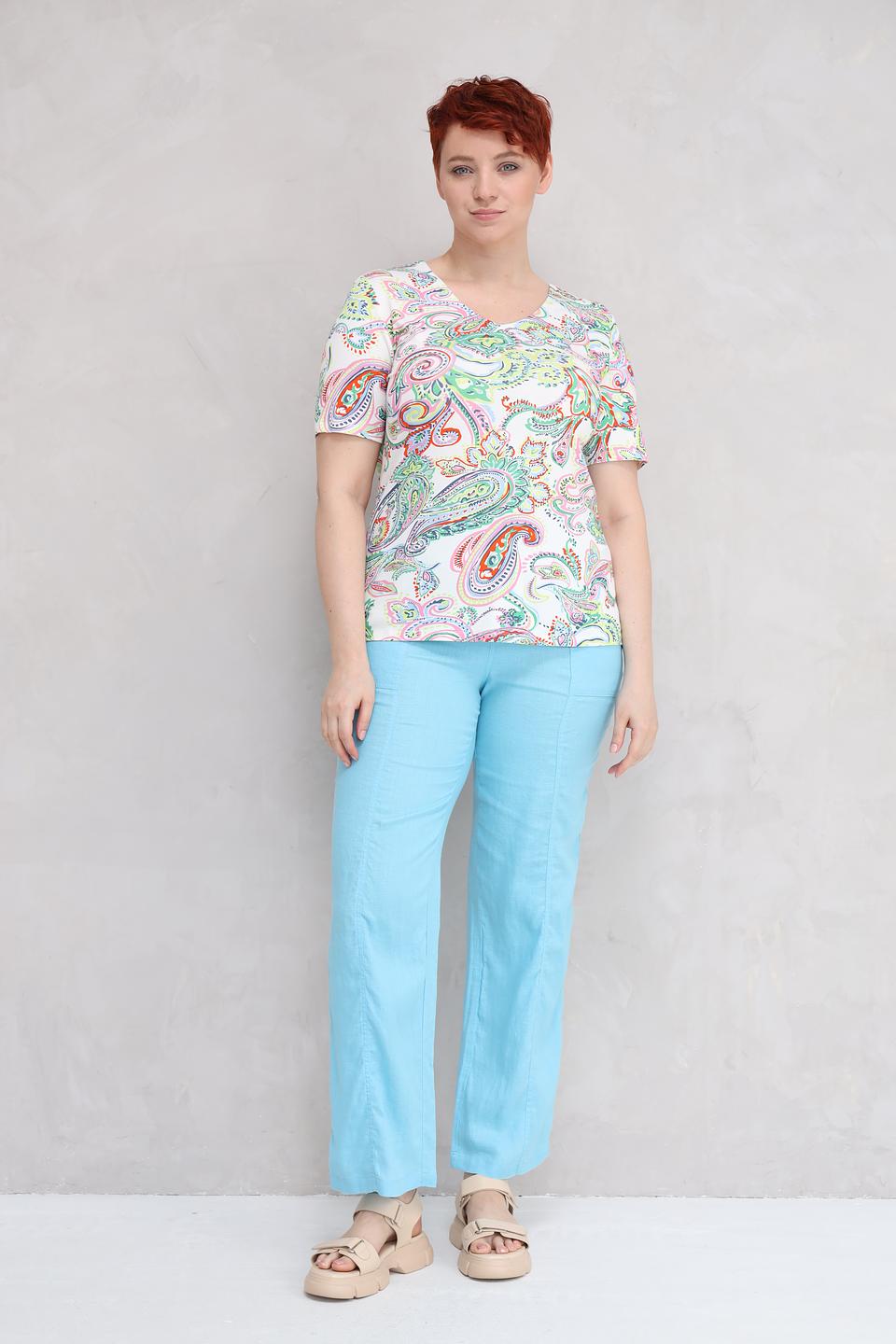 Футболка Barbara Lebek с принтом