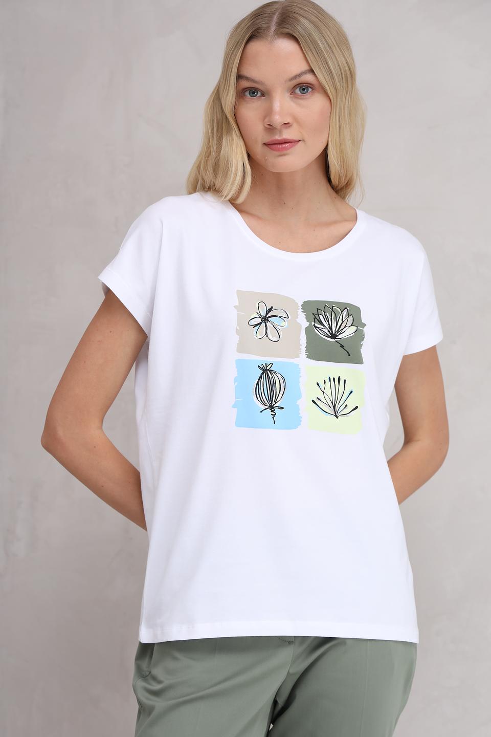 Футболка Bianca с принтом