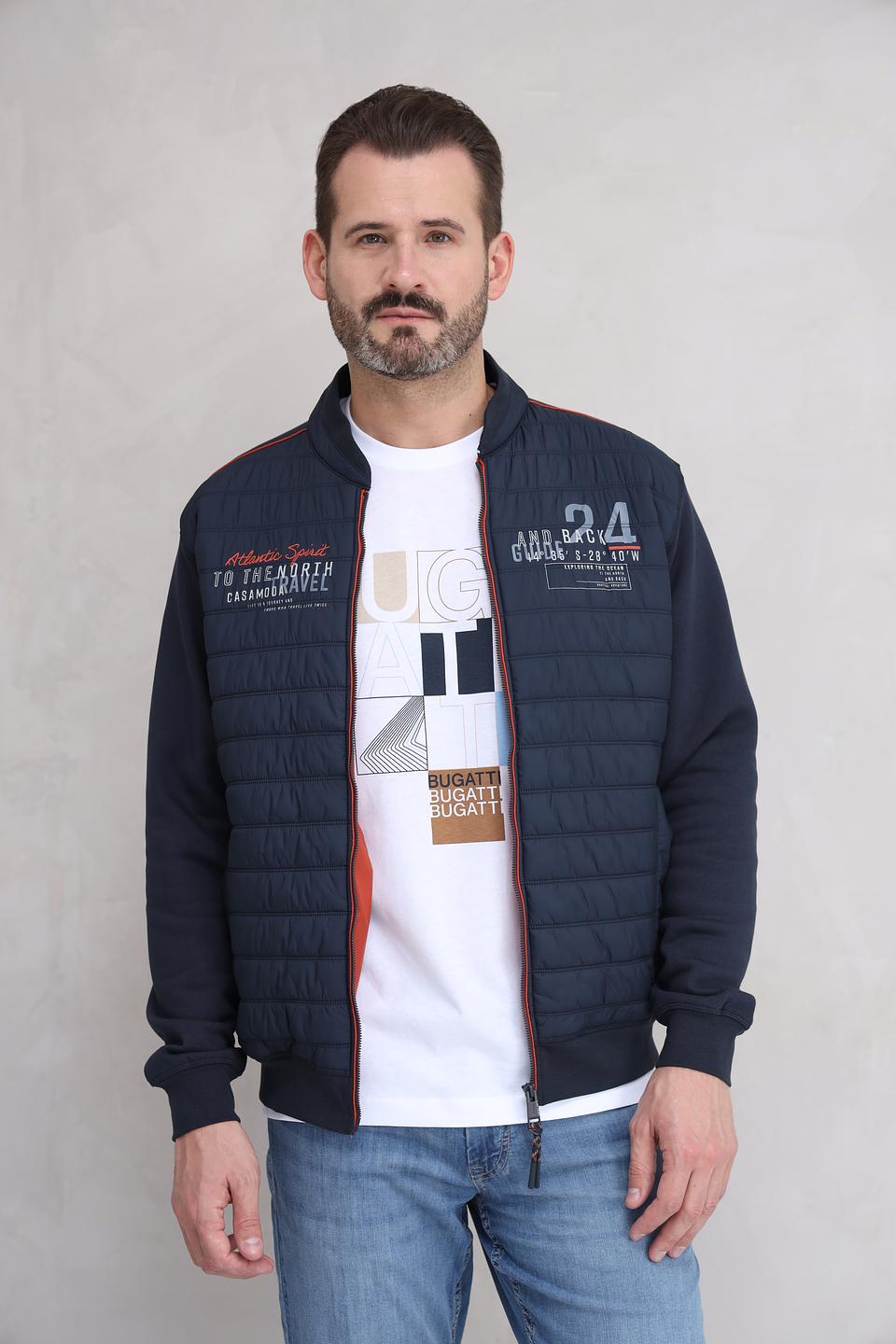 Кардиган Casa Moda стеганый синий