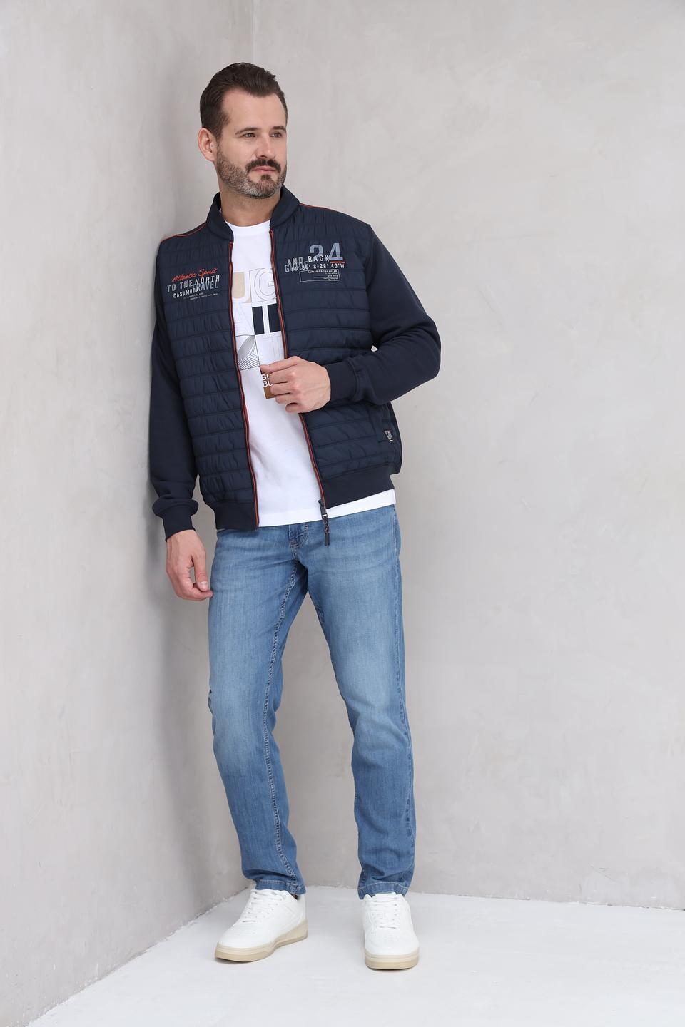 Кардиган Casa Moda стеганый синий