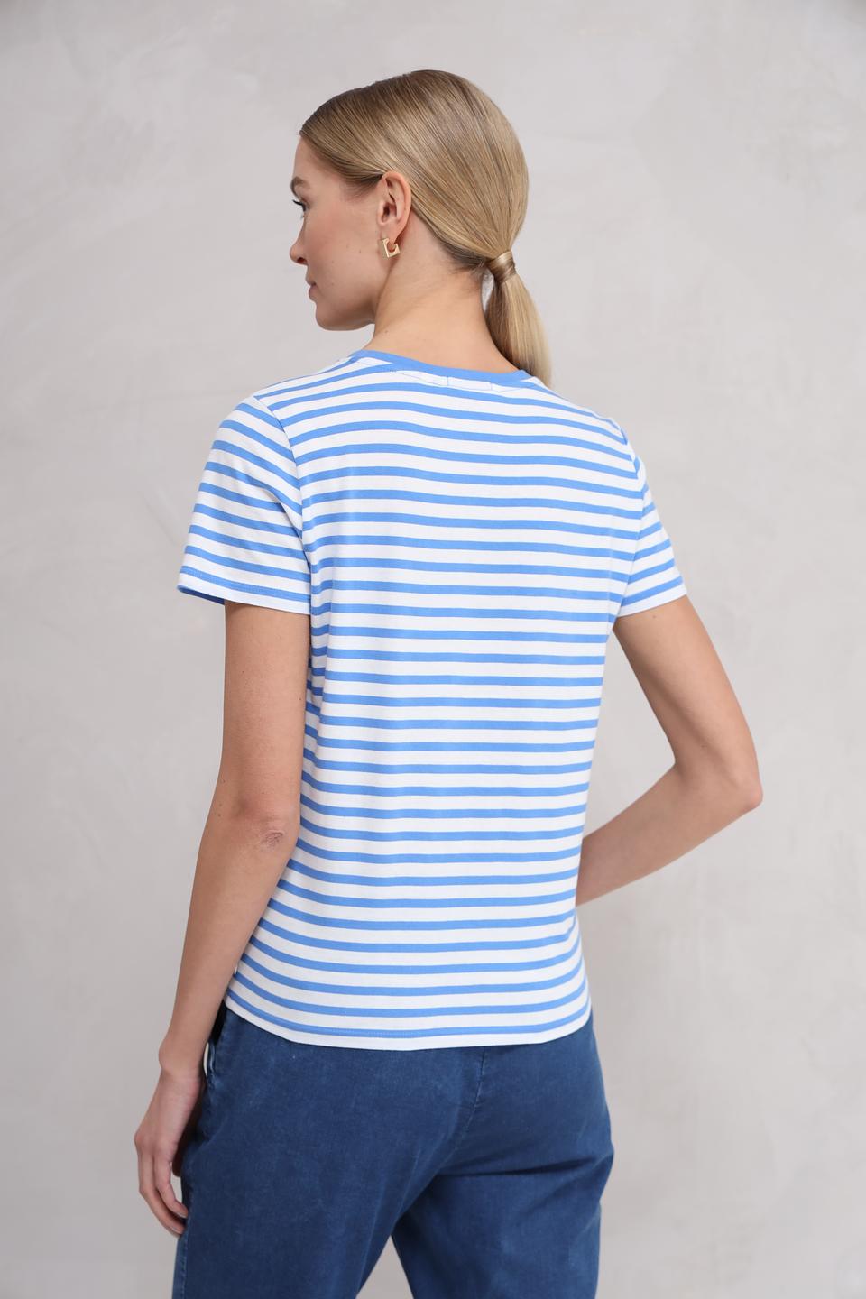 Футболка Tom Tailor в полоску голубую