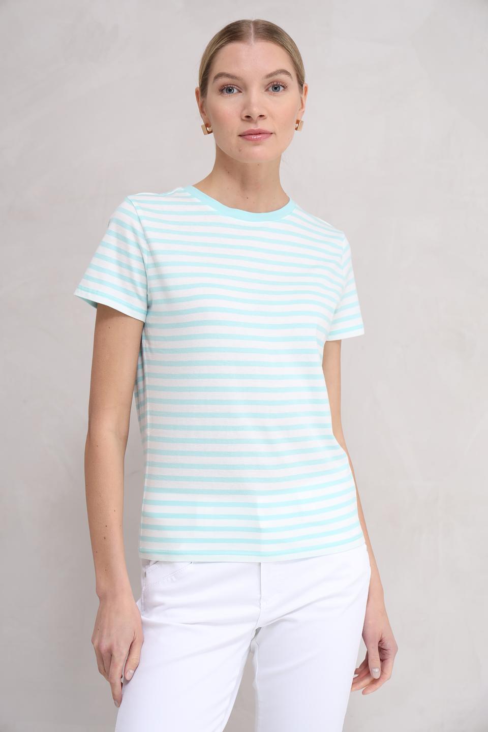 Футболка Tom Tailor в полоску голубую
