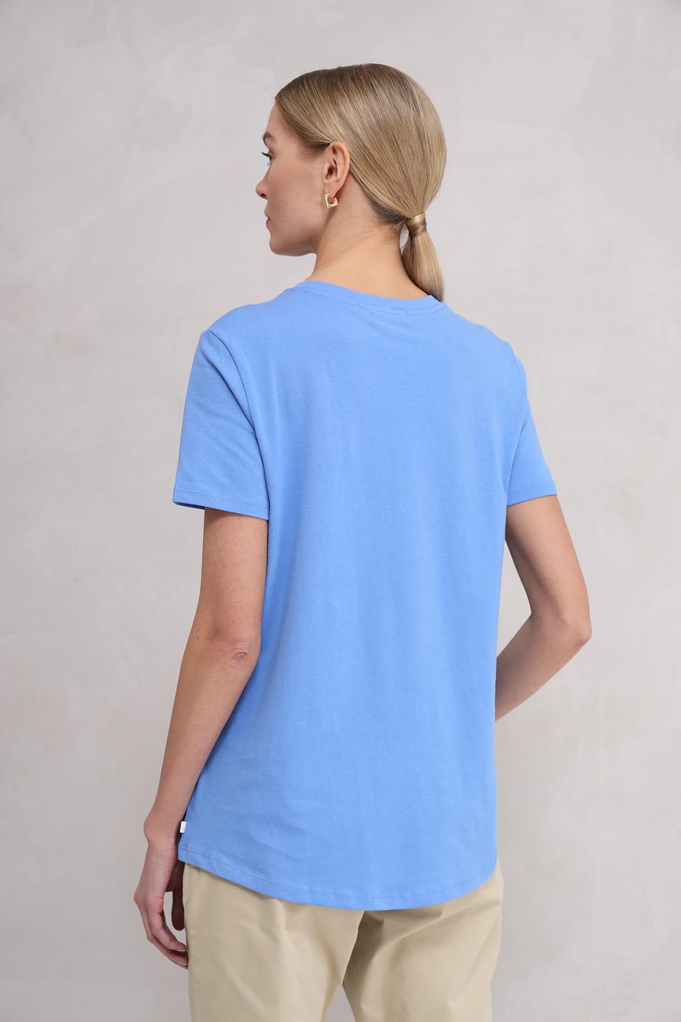 Футболка Tom Tailor denim голубая