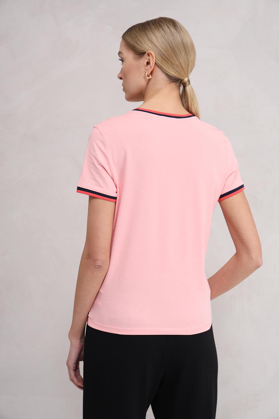 Футболка Tom Tailor denim розовый