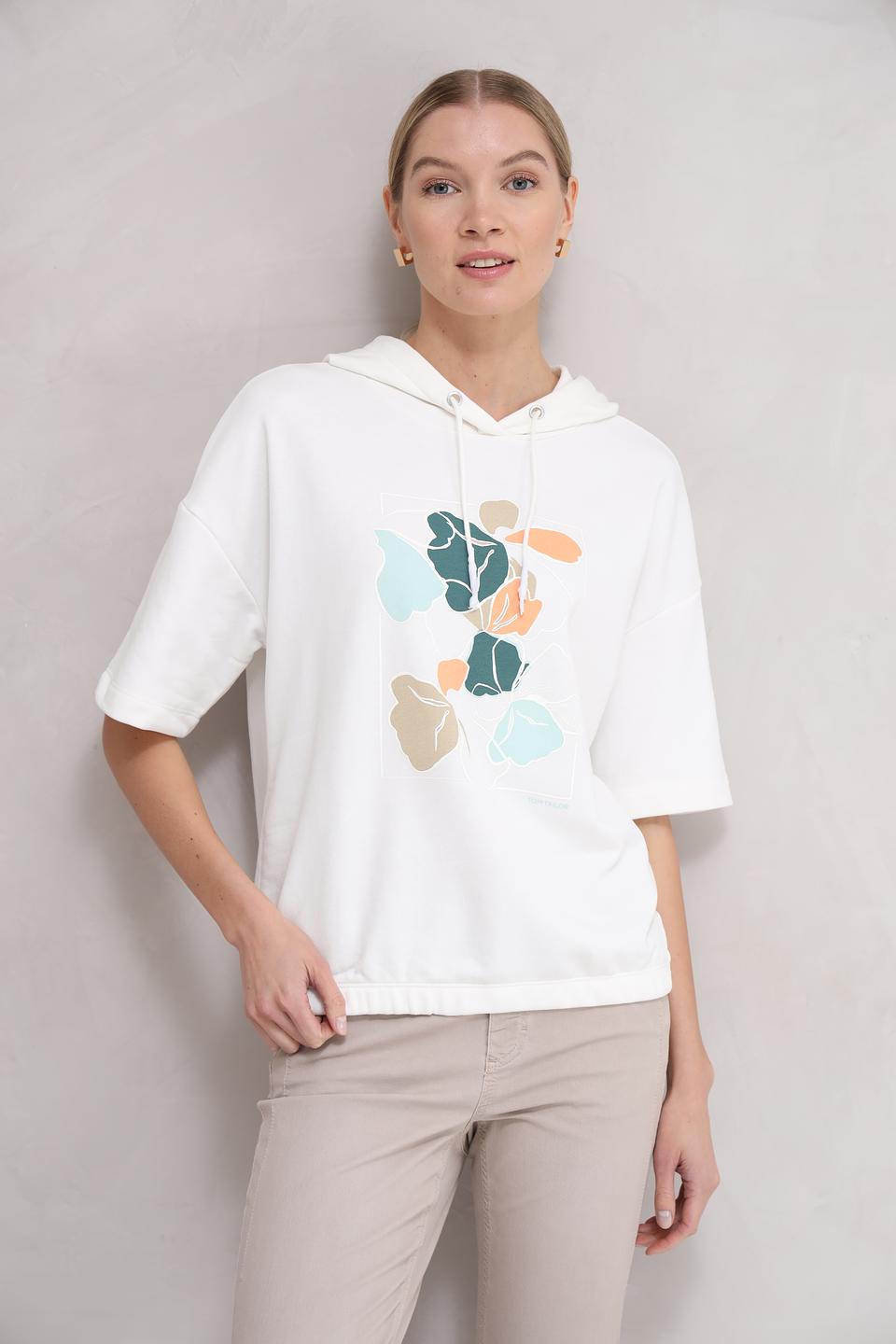 Пуловер Tom Tailor с принтом