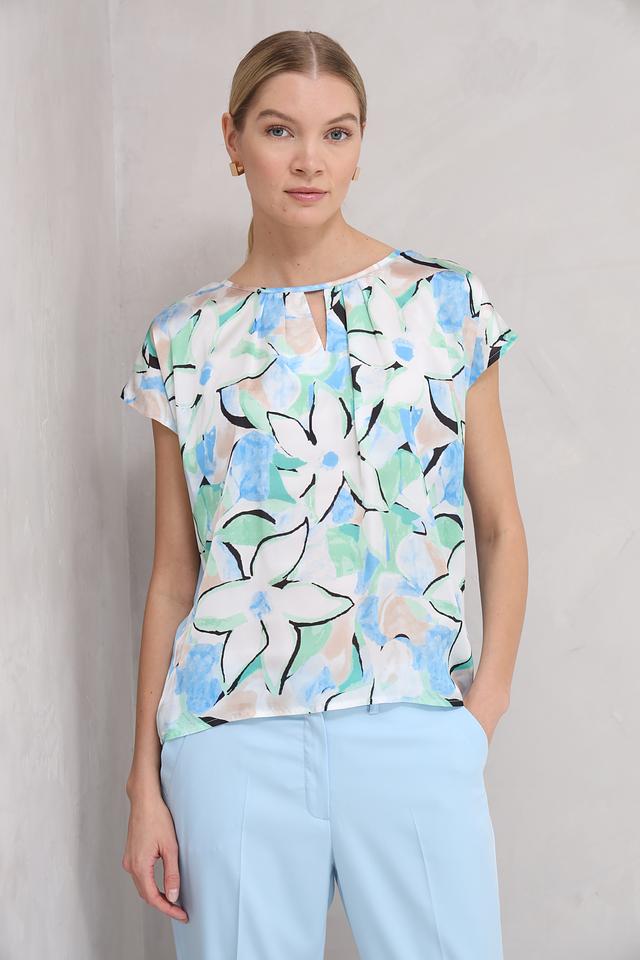 Блуза More and More с цветочным принтом