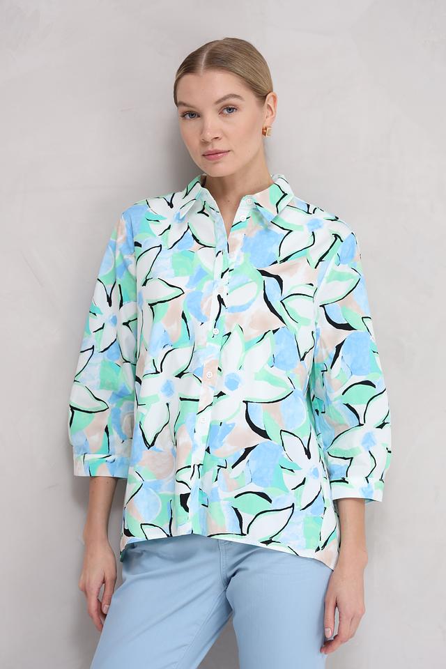 Блуза More and More с цветочным принтом