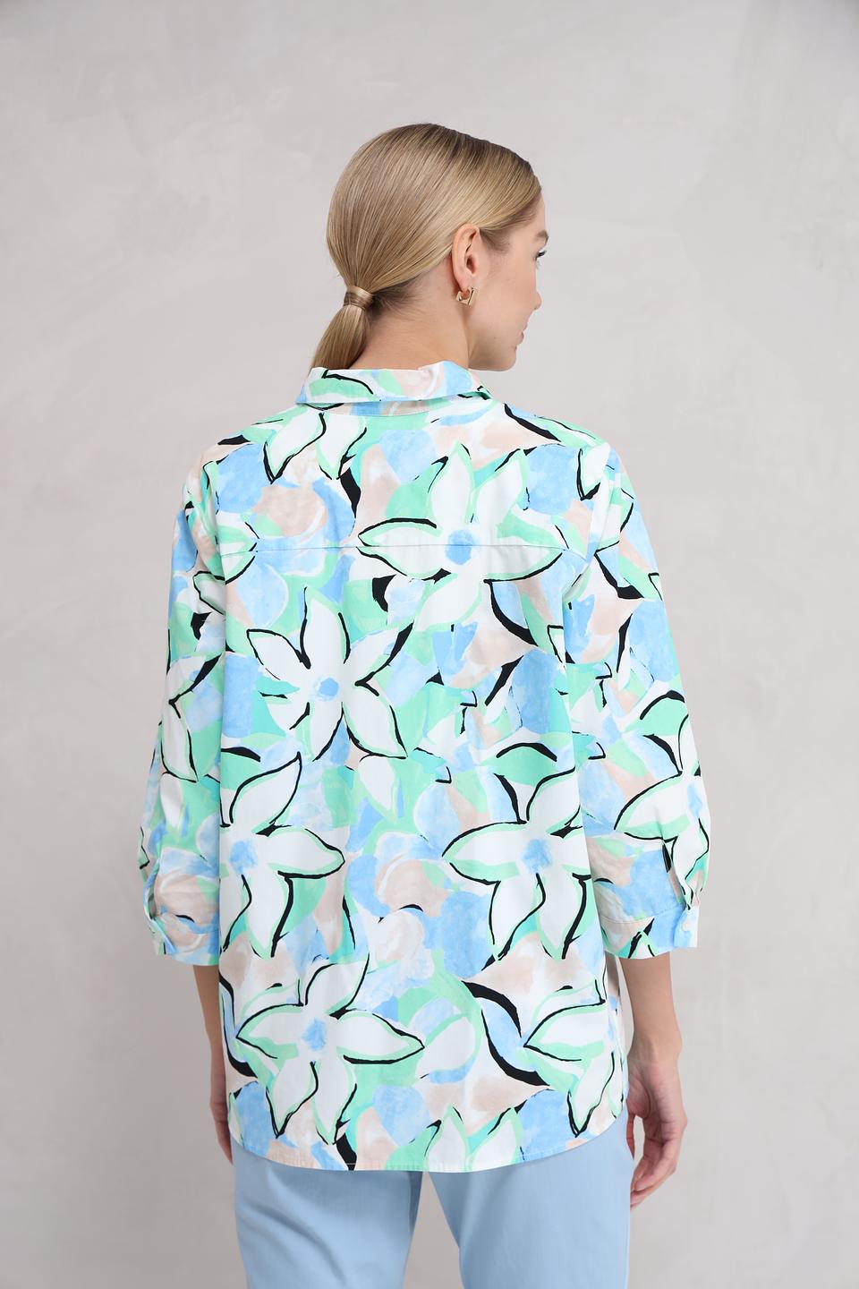 Блуза More and More с цветочным принтом