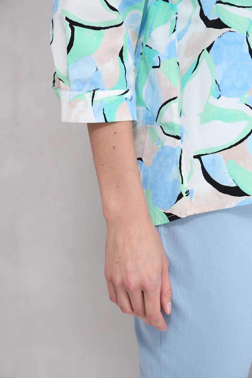 Блуза More and More с цветочным принтом