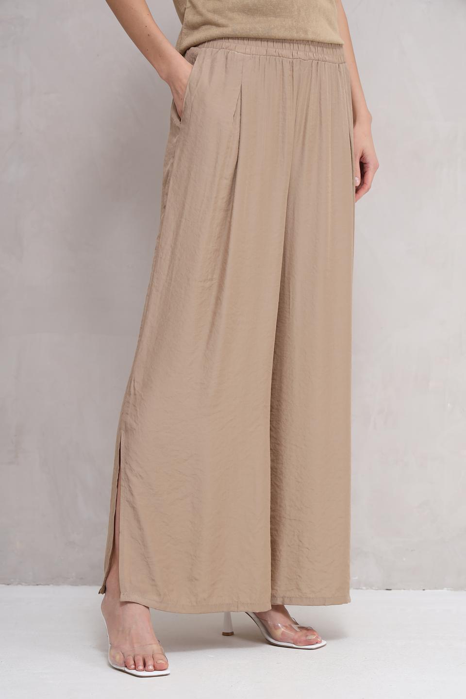 Брюки палаццо Broadway бежевые