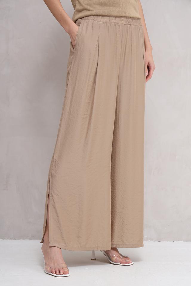 Брюки палаццо Broadway бежевые