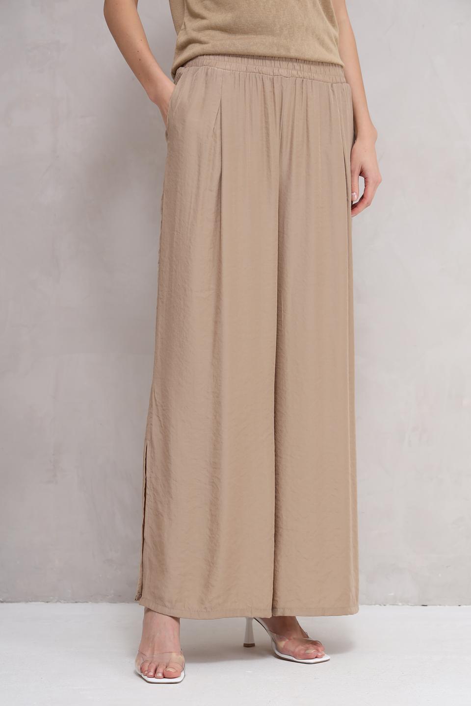Брюки палаццо Broadway бежевые