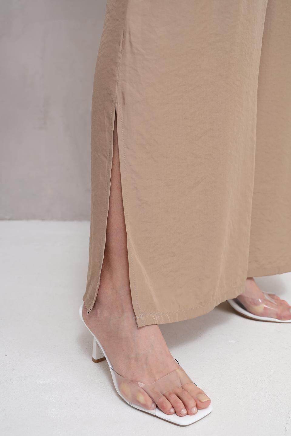 Брюки палаццо Broadway бежевые