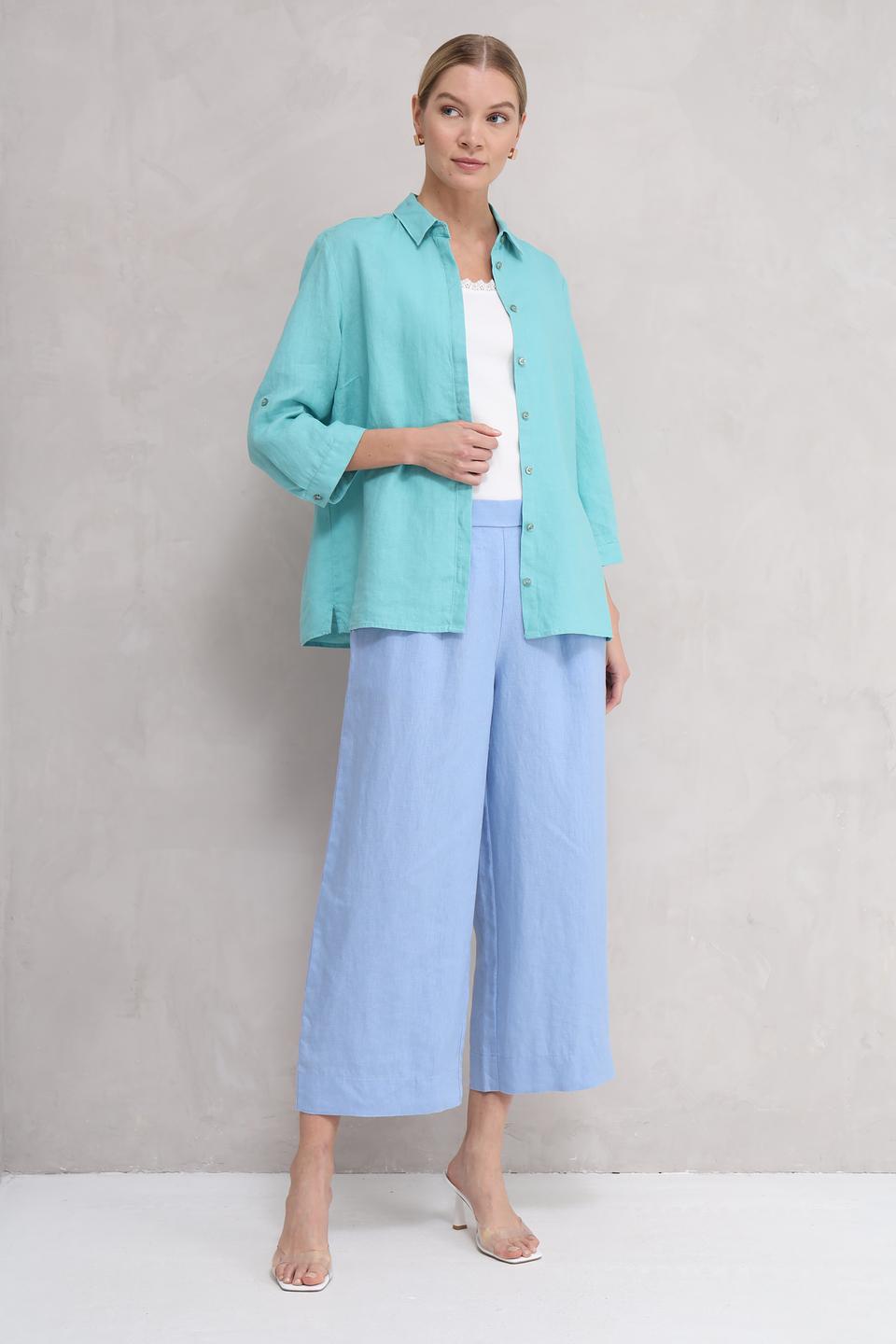 Рубашка Toni collection мятная