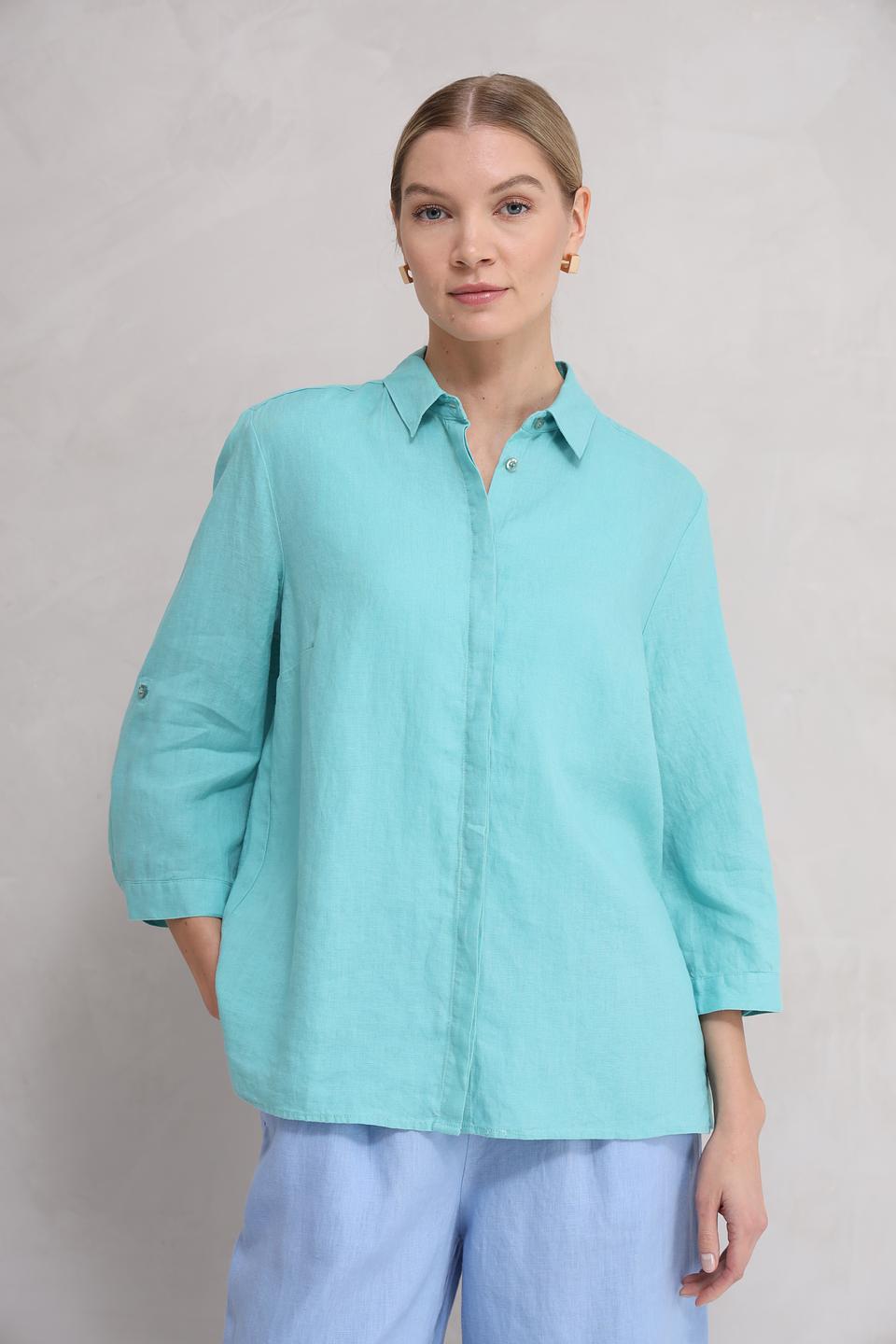 Рубашка Toni collection мятная
