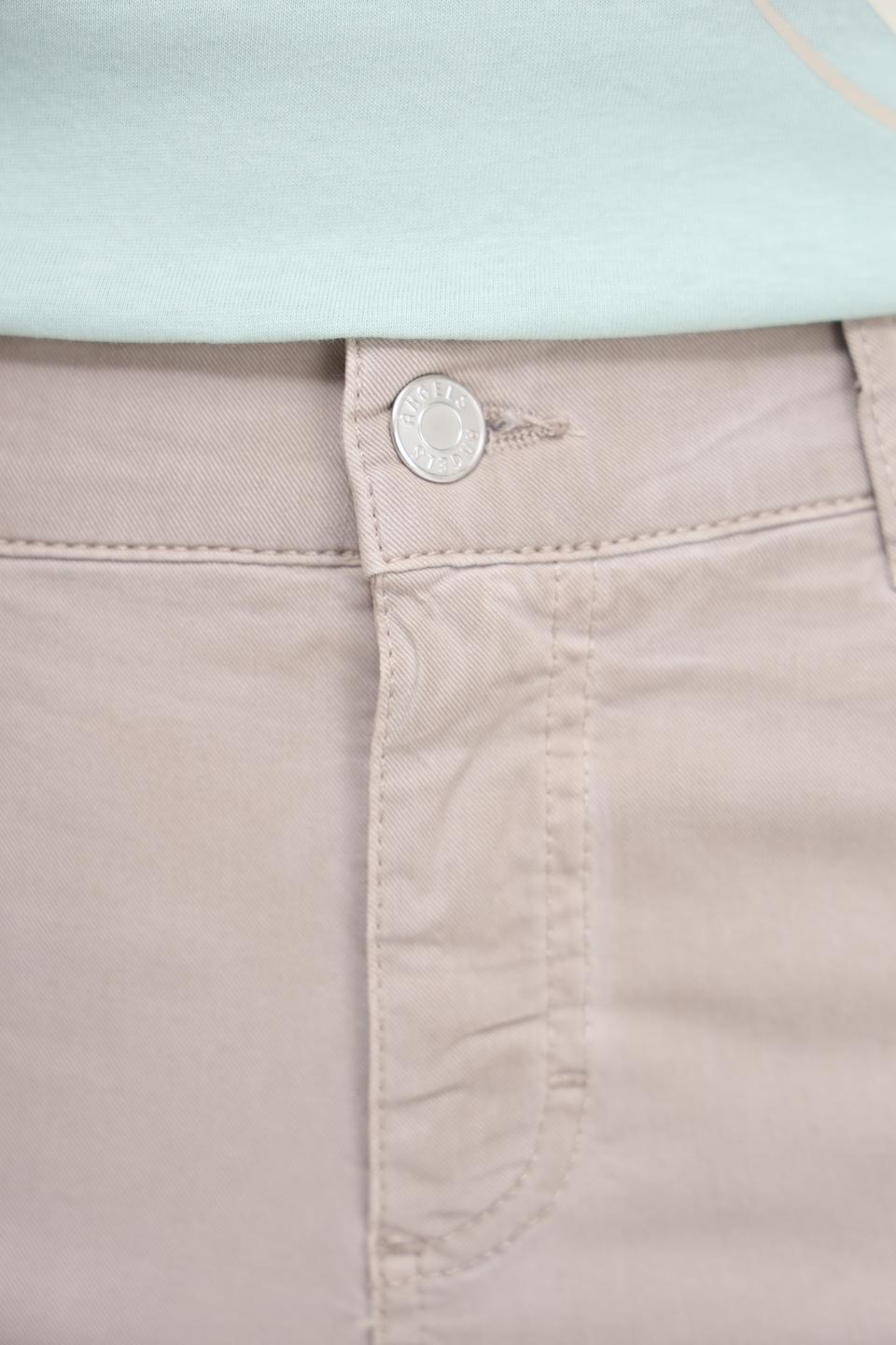 Брюки Angels прямого кроя бежевые