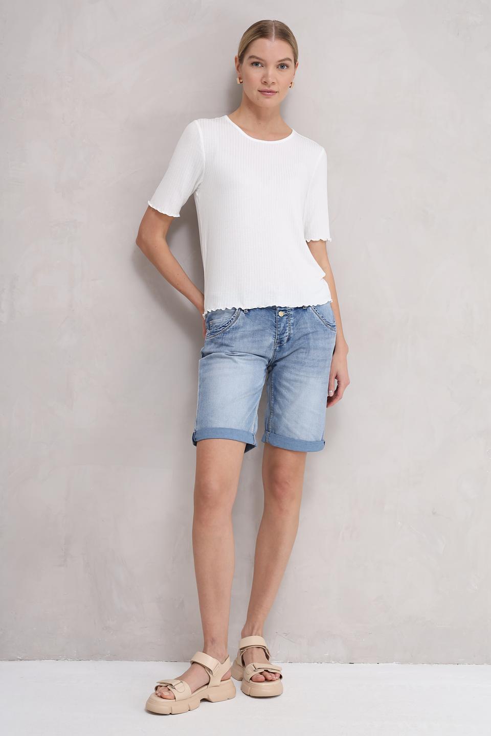 Шорты Time Zone деним голубой