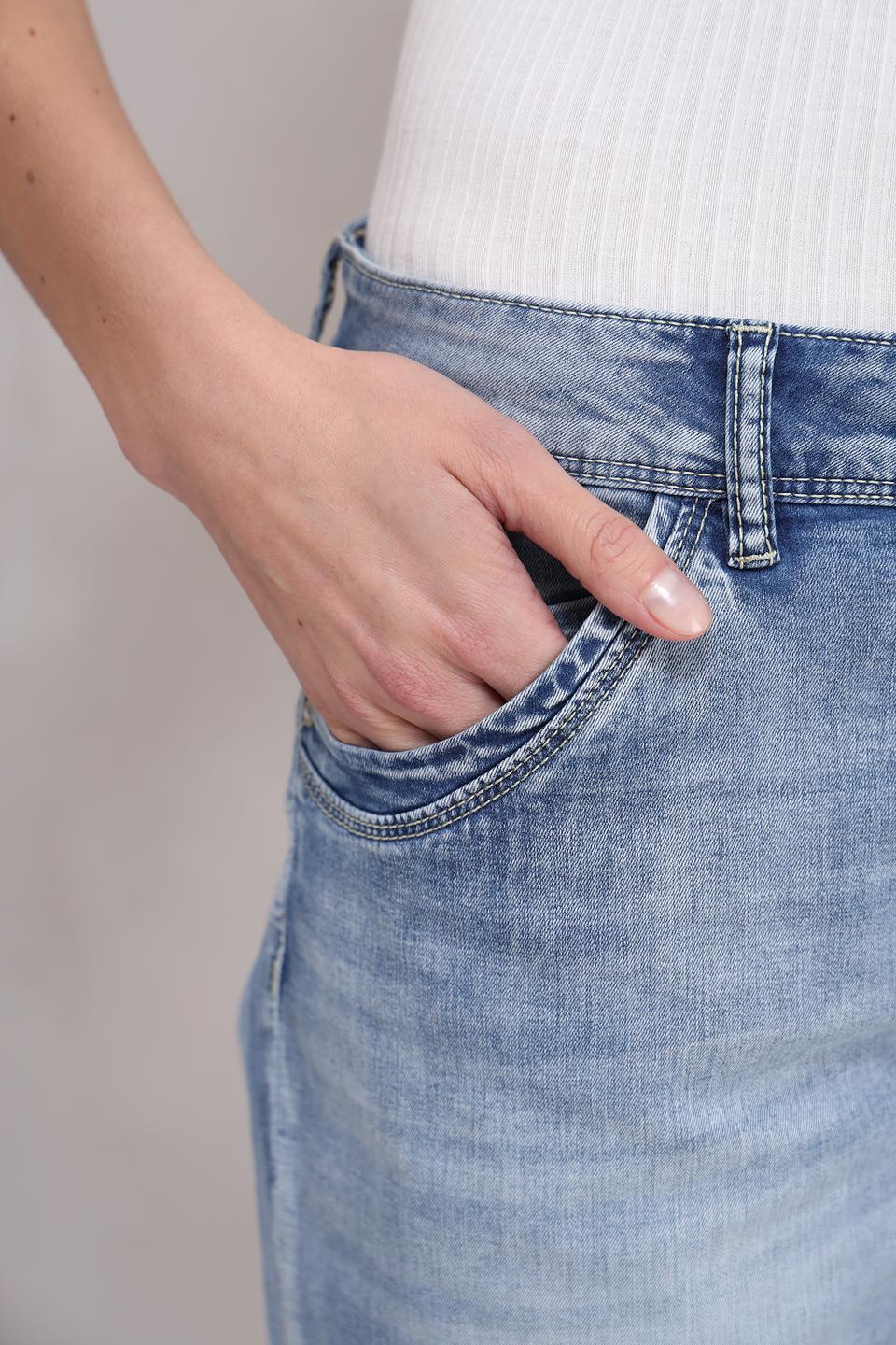 Шорты Time Zone деним голубой