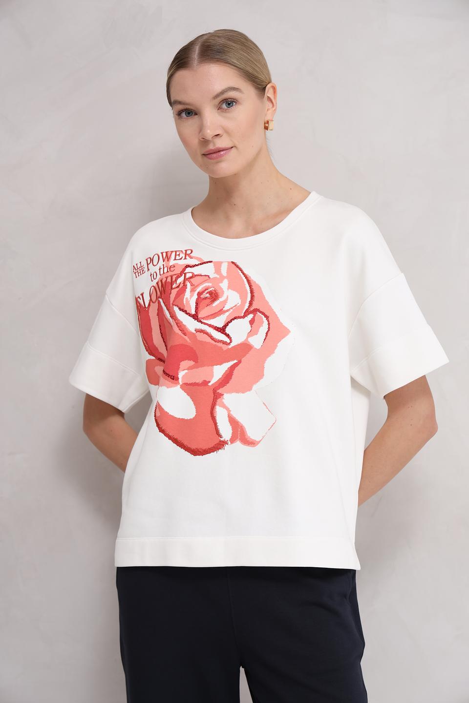 Футболка Margittes с розой