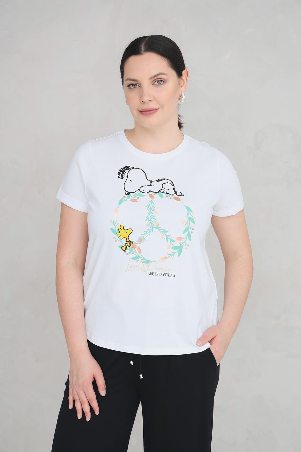 Футболка Gerry Weber Snoopy белый