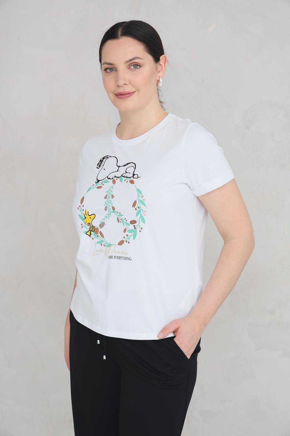 Футболка Gerry Weber Snoopy белый