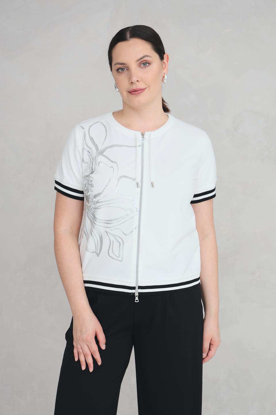 Жакет Tuzzi с цветочным принтом