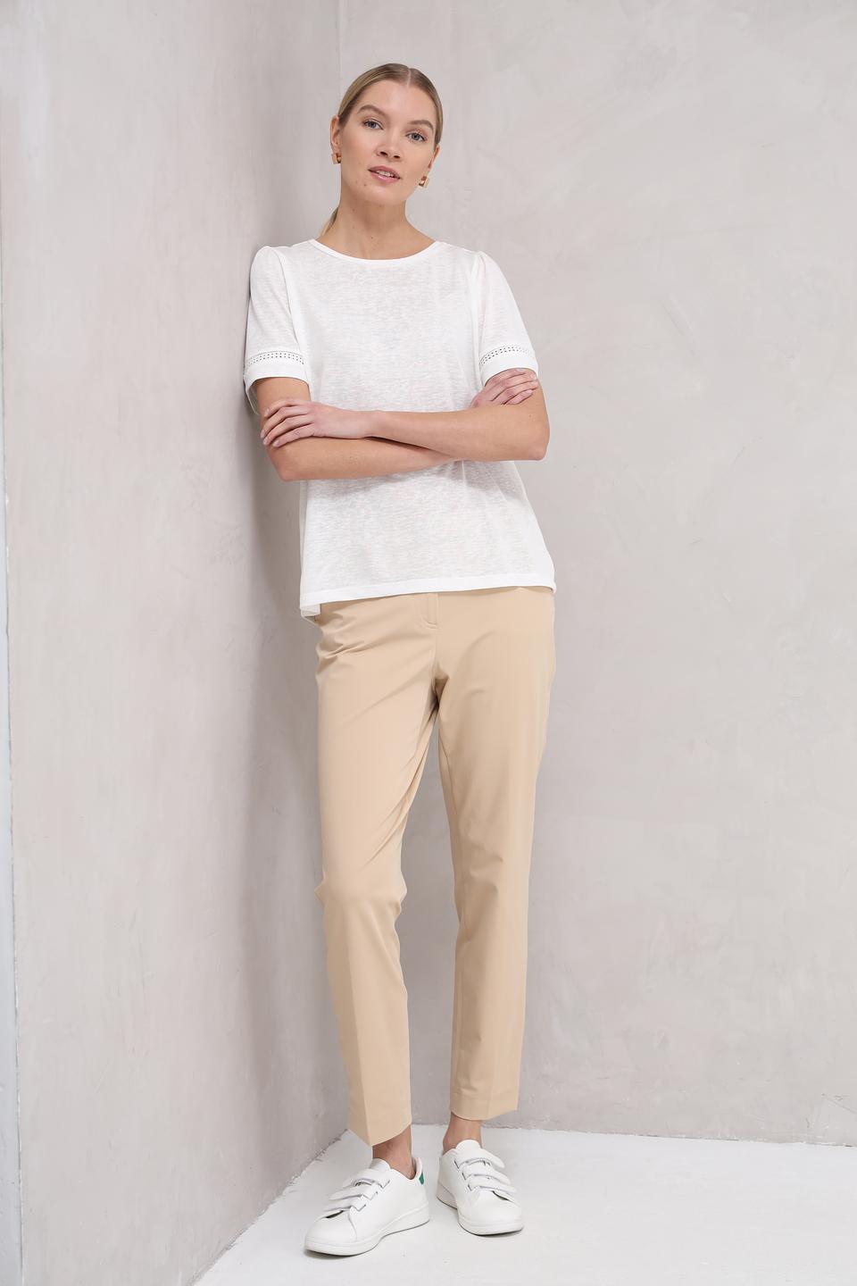 Брюки Gardeur бежевые прямые