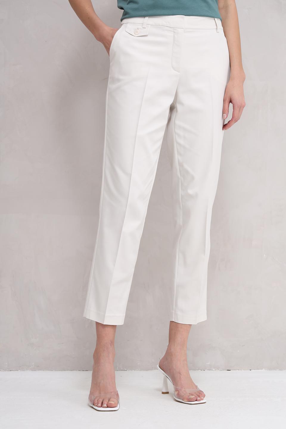 Брюки классические Olsen молочные