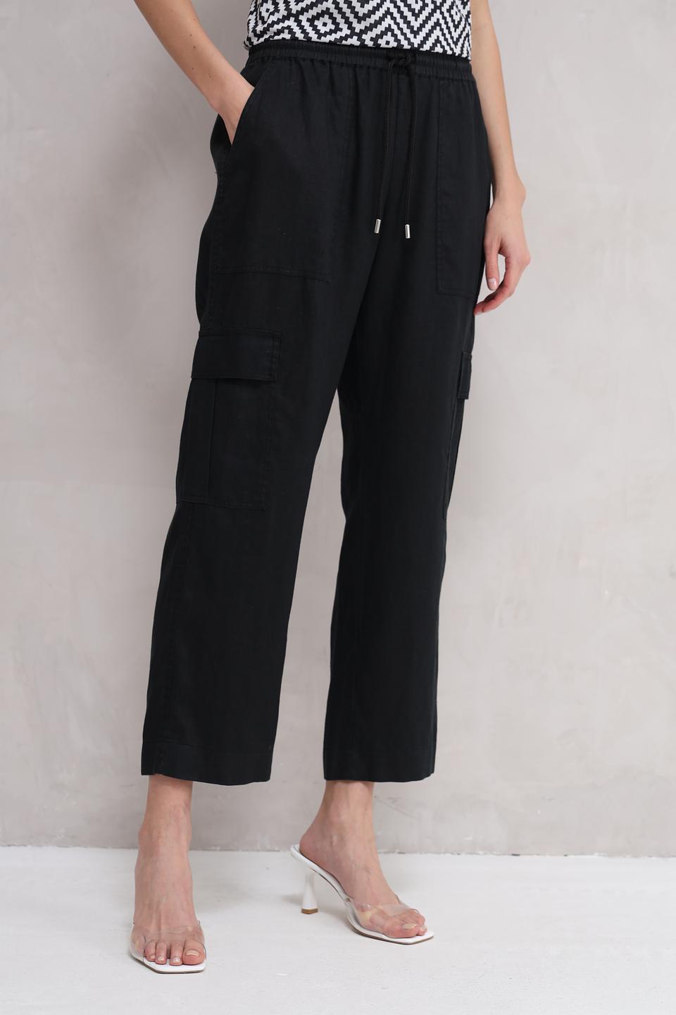 Брюки кюлоты Marc Aurel чёрные