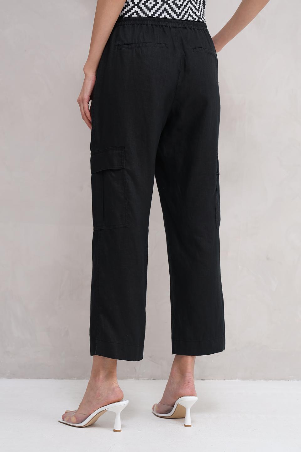 Брюки кюлоты Marc Aurel чёрные