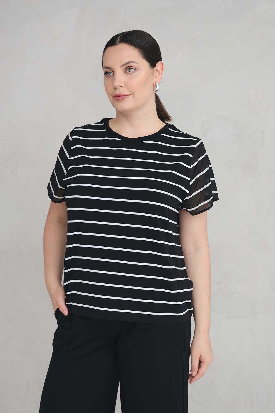 Футболка Samoon в полоску